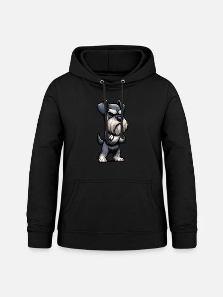 Schnauzer Riesenschnauzer Schnauzerbesitzer - Frauen Hoodie - Schwarz