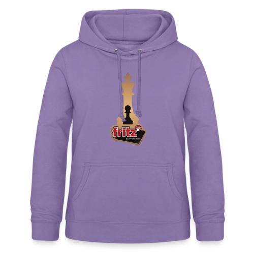 Fritz 19 Rey y Peón de ajedrez - Sudadera con capucha para mujer