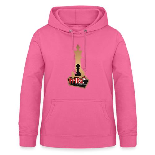 Fritz 19 Rey y Peón de ajedrez - Sudadera con capucha para mujer