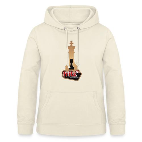 Fritz 19 Rey y Peón de ajedrez - Sudadera con capucha para mujer