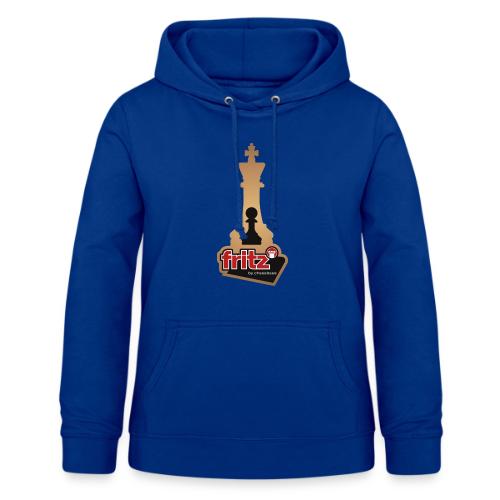 Fritz 19 Rey y Peón de ajedrez - Sudadera con capucha para mujer