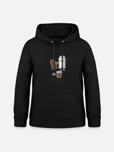 schokomilch - Frauen Hoodie - Schwarz