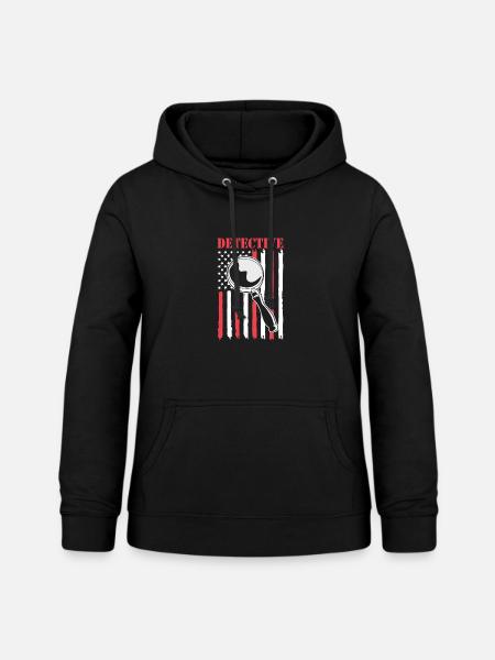 Detektiv - Frauen Hoodie - Schwarz