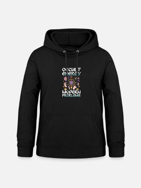 Occult Energy Modern Problems Okkulte Energie - Frauen Hoodie - Schwarz
