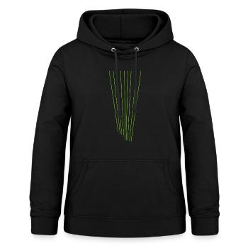 laser - Women's Hoodie - black - Front - AI Model Female 172 light (172cm)