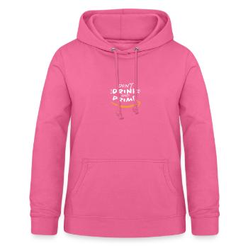 Lustiges Don't Drink And Prime Motiv Amazon - Frauen Hoodie - Pink - Vorne - AI Model Female 172 light (172cm)