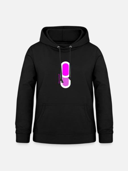 dbddhkp - Frauen Hoodie - Schwarz