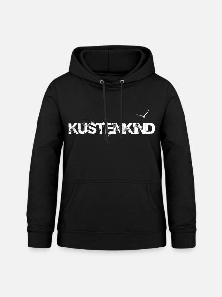 Küstenkind - Frauen Hoodie - Schwarz