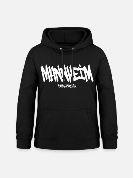 mannheim_barackler - Frauen Hoodie - Schwarz