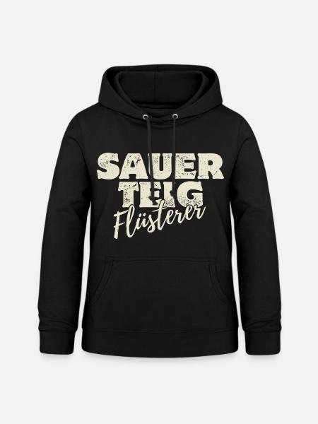 Sauerteig Flüsterer - Frauen Hoodie - Schwarz