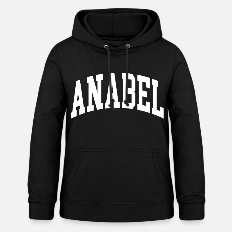 Anabel - Sweat à capuche Femme - noir