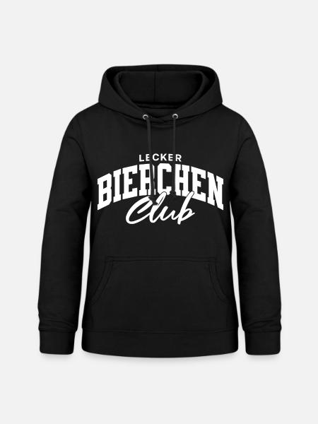 Lecker Bierchen Club - Frauen Hoodie - Schwarz