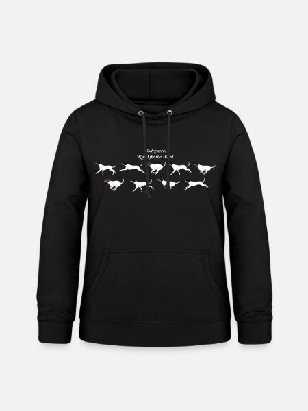 Bodegueros Run Like The Wind - Frauen Hoodie - Schwarz