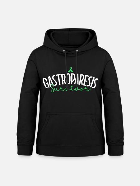 Gastroparese Überlebende - Stolz zeigen - Frauen Hoodie - Schwarz