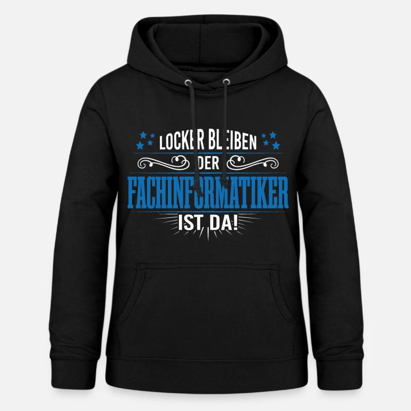 Fachinformatiker programmierer support admin - Frauen Hoodie - Schwarz