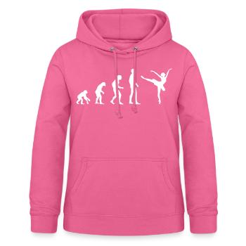 Ballerina Tänzer Ballett Evolution Geschenk - Frauen Hoodie - Pink - Vorne - AI Model Female 172 light (172cm)