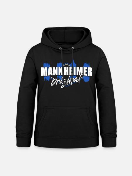 mannheimer original - Frauen Hoodie - Schwarz