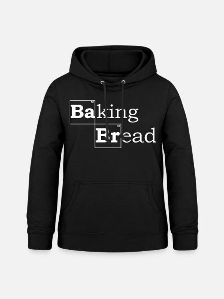 Baking Bread - Frauen Hoodie - Schwarz