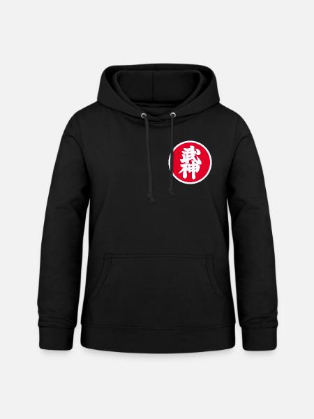 Kyu Patch - Bujinkan - Frauen Hoodie - Schwarz