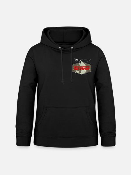 Trout Whisperer - Frauen Hoodie - Schwarz