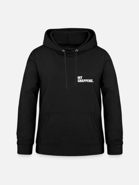 Hit Shappens Drummer - Frauen Hoodie - Schwarz
