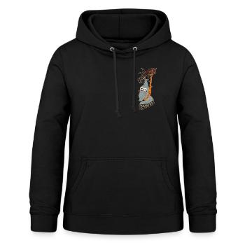 Antifaschist Punk Ska Skater - Frauen Hoodie - Schwarz - Vorne - AI Model Female 172 light (172cm)