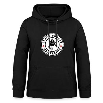 Rébellion de la Forêt-Noire - Sweat à capuche Femme - noir - Devant - AI Model Female 172 light (172cm)