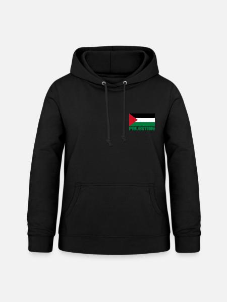 Palästina - Frauen Hoodie - Schwarz