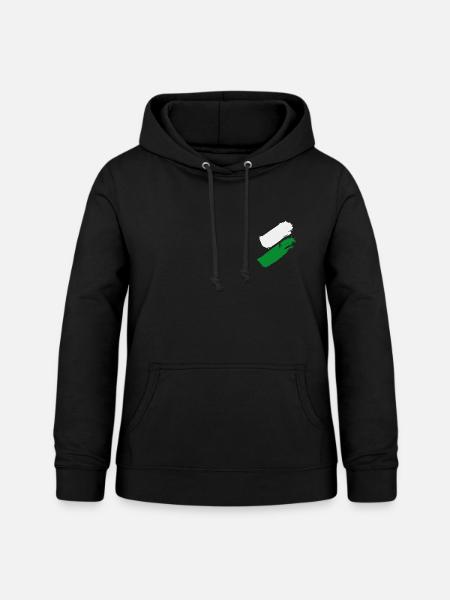 Steiermark Flagge - Frauen Hoodie - Schwarz