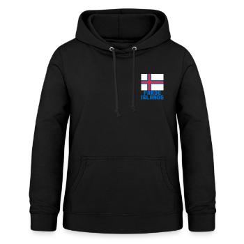 Färöer Inseln - Frauen Hoodie - Schwarz - Vorne - AI Model Female 172 light (172cm)