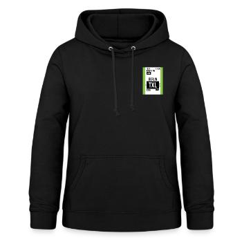 Berlin Flughafen Tegel TXL Gepäckschild AirportTag - Frauen Hoodie - Schwarz - Vorne - AI Model Female 172 light (172cm)