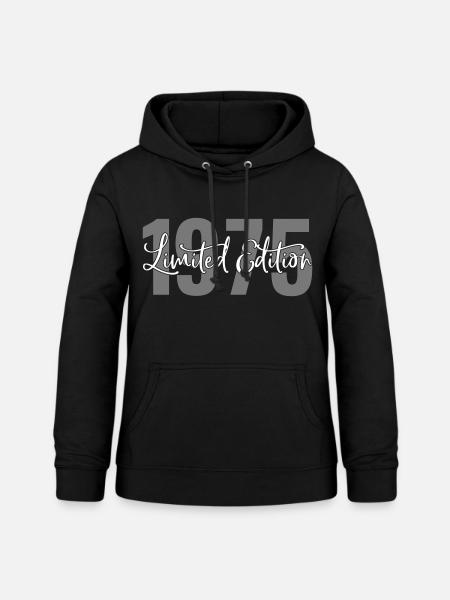 Limited edition 1975 - Frauen Hoodie - Schwarz