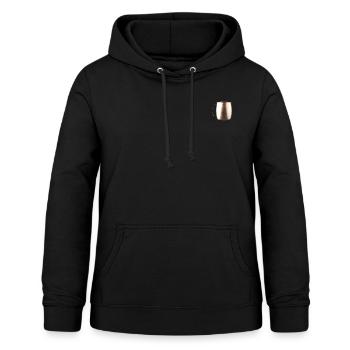Kupferbecher Moscow Mule - Frauen Hoodie - Schwarz - Vorne - AI Model Female 172 light (172cm)
