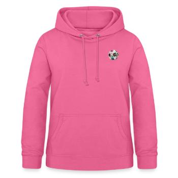 Graffity Football - Women's Hoodie - pink - Front - AI Model Female 172 light (172cm)