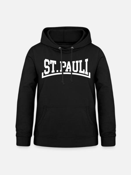 St. Pauli - Frauen Hoodie - Schwarz