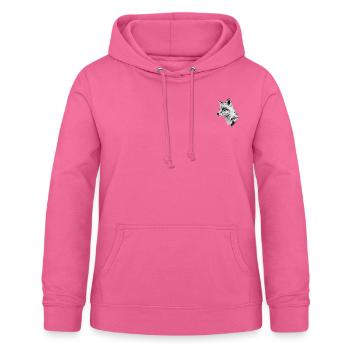 FOX - Frauen Hoodie - Pink - Vorne - AI Model Female 172 light (172cm)