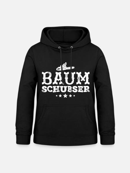 Holzfäller - Frauen Hoodie - Schwarz
