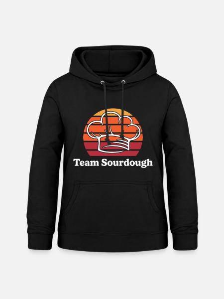 Sauerteig Liebe - Frauen Hoodie - Schwarz