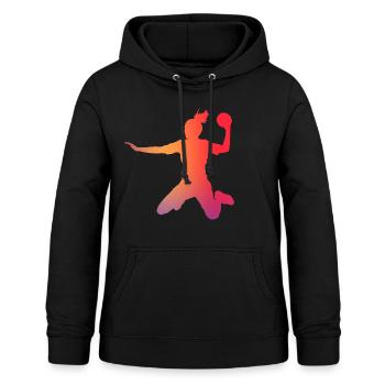 Handball Handballspielerin Handballerin Geschenk - Frauen Hoodie - Schwarz - Vorne - AI Model Female 172 light (172cm)