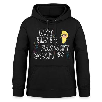 Fasnet gsait Party Mallorca Karneval Shirt - Frauen Hoodie - Schwarz - Vorne - AI Model Female 172 light (172cm)