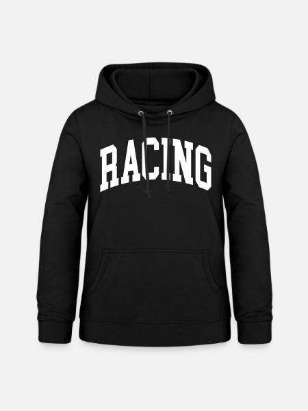 Racing - Frauen Hoodie - Schwarz