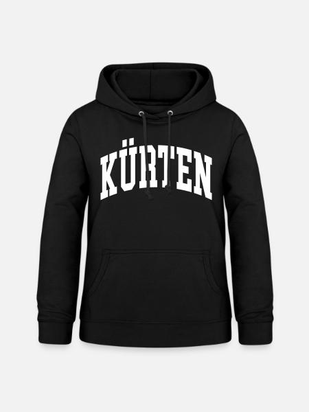 Kürten - Frauen Hoodie - Schwarz