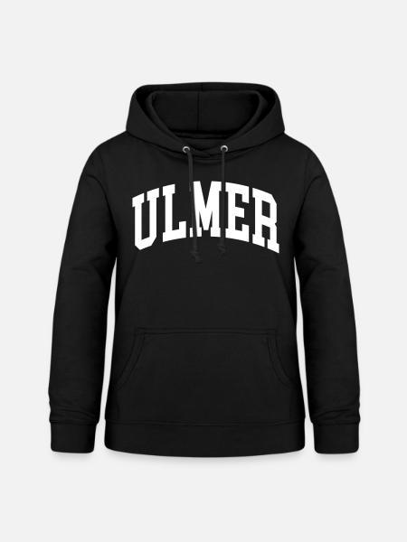 Ulmer - Frauen Hoodie - Schwarz