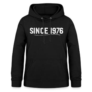 Legendär seit 1976 geburtstagsgeschenk 1976 - Frauen Hoodie - Schwarz - Vorne - AI Model Female 172 light (172cm)