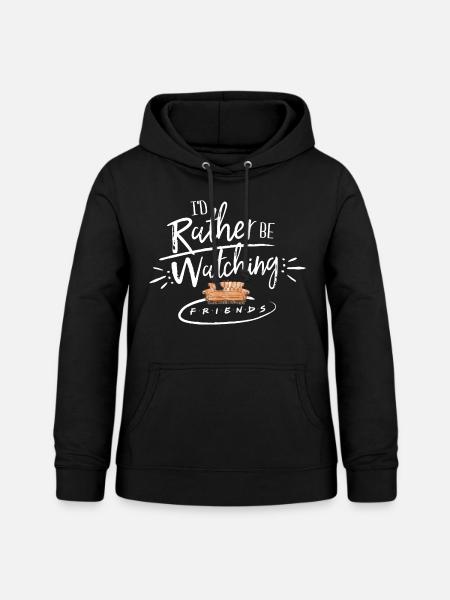 Friends Couch Central Perk - Frauen Hoodie - Schwarz