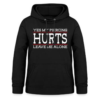 Piercer Piercing Studio - Women's Hoodie - black - Front - AI Model Female 172 light (172cm)