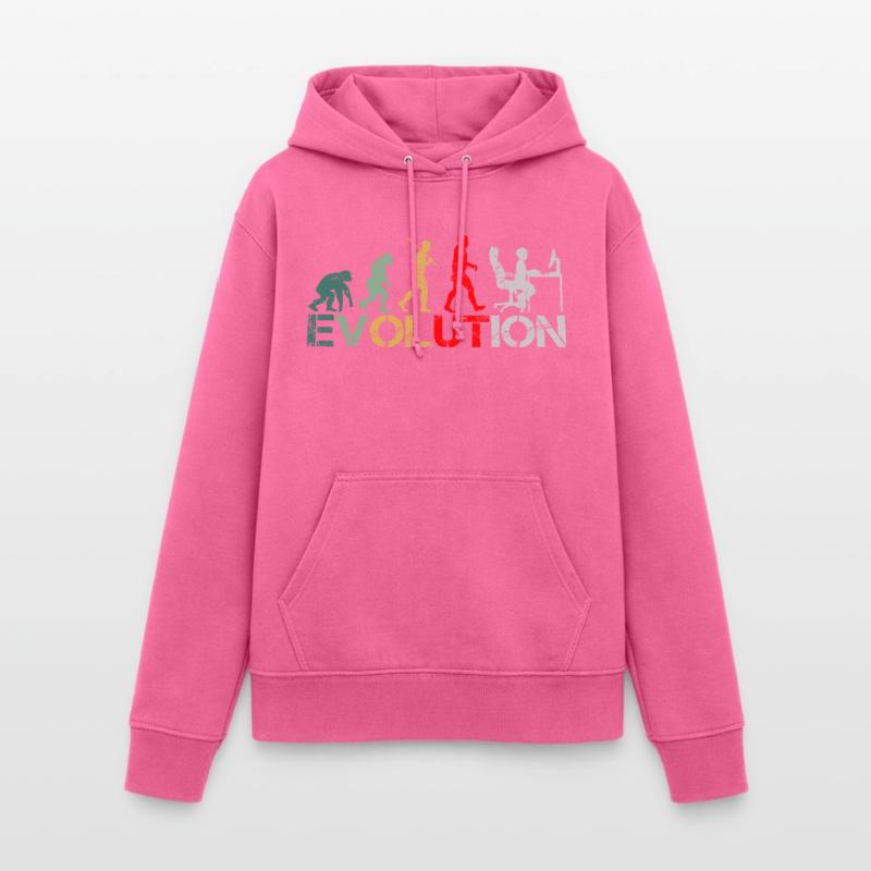 Computer Nerd Programmeur Evolution drôle Sweat à capuche Femme