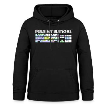 Push My Buttons | Woman, grab - Women's Hoodie - black - Front - AI Model Female 172 light (172cm)