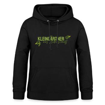Kleingärtner aus Leidenschaft - Frauen Hoodie - Schwarz - Vorne - AI Model Female 172 light (172cm)