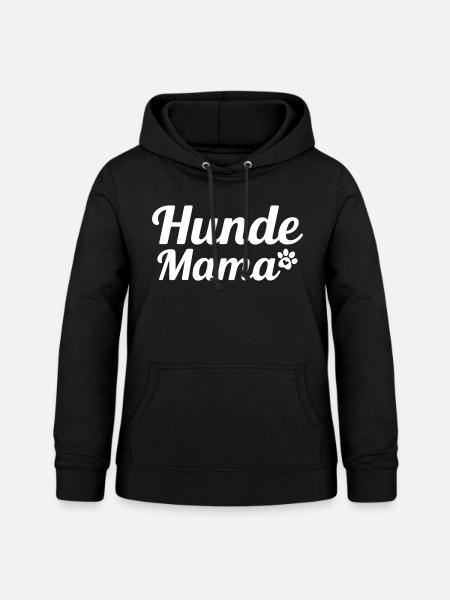 Hunde Mama - Frauen Hoodie - Schwarz